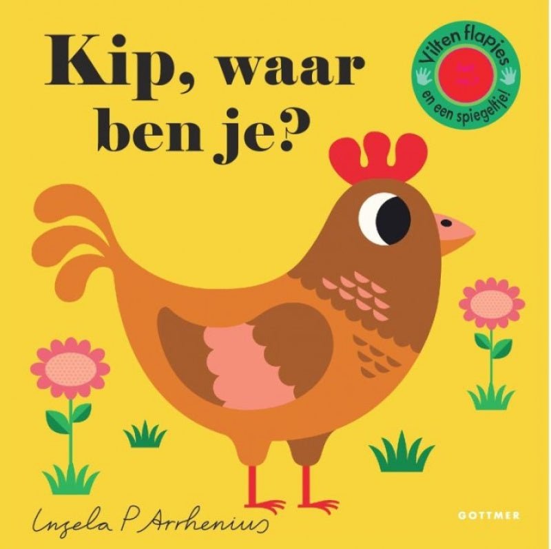 Kip, waar ben je? Flapjesboek Kinderboekenland.nl
