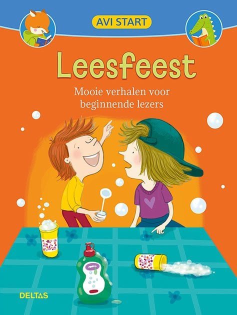 Leesfeest Mooie verhalen voor beginnende lezers AVI START Kinderboekenland.nl