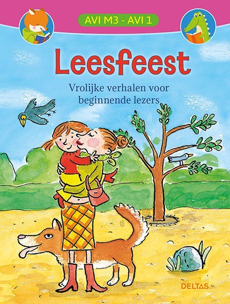 Leesfeest Vrolijke verhalen voor beginnende lezers (AVI M3 / AVI 1) Kinderboekenland.nl