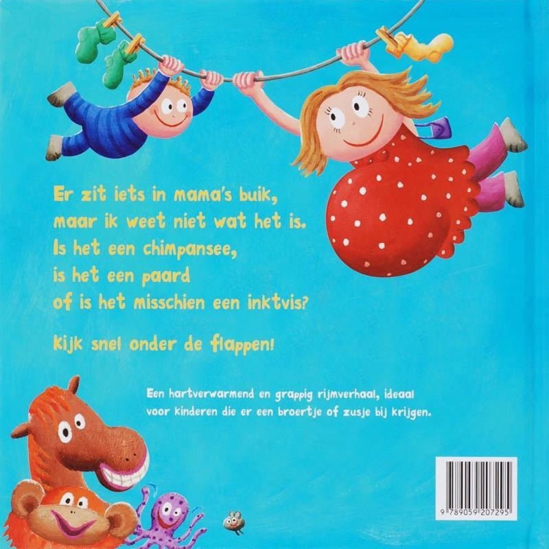 Mama, wat zit er in je buik? - Kinderboekenland.nlMama, wat zit er in je buik?VoorleesboekSam Lloyd#