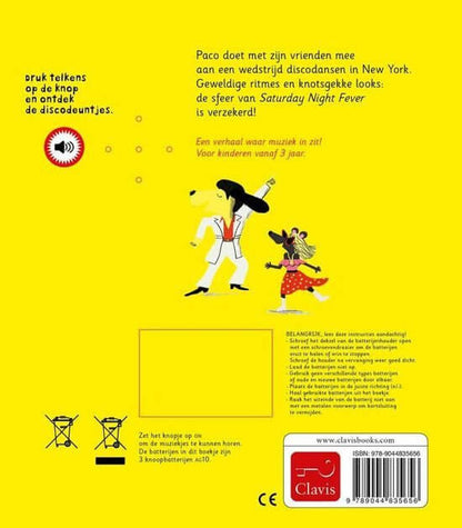 Paco in de disco (geluidenboek) - Geluidenboek