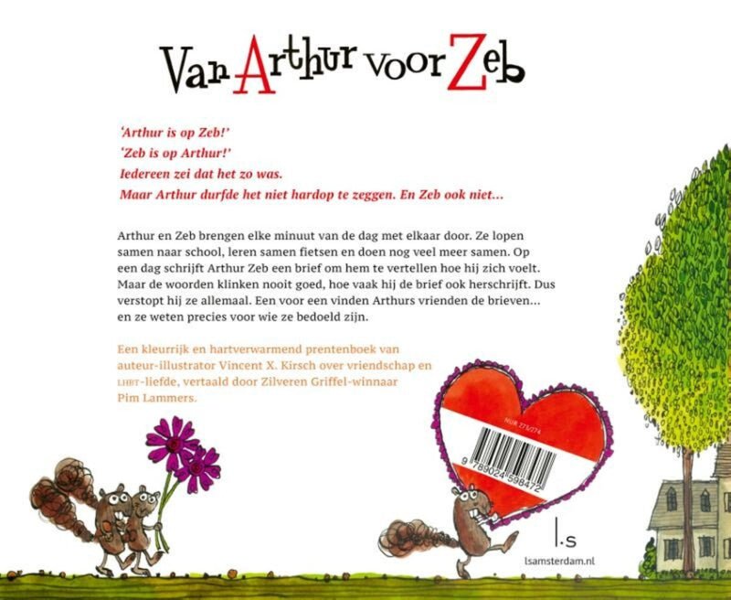 Van Arthur voor Zeb Kinderboekenland.nl