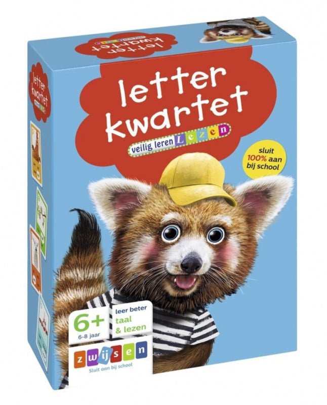 Veilig leren lezen - letterkwartet - Zwijsen Kinderboekenland.nl