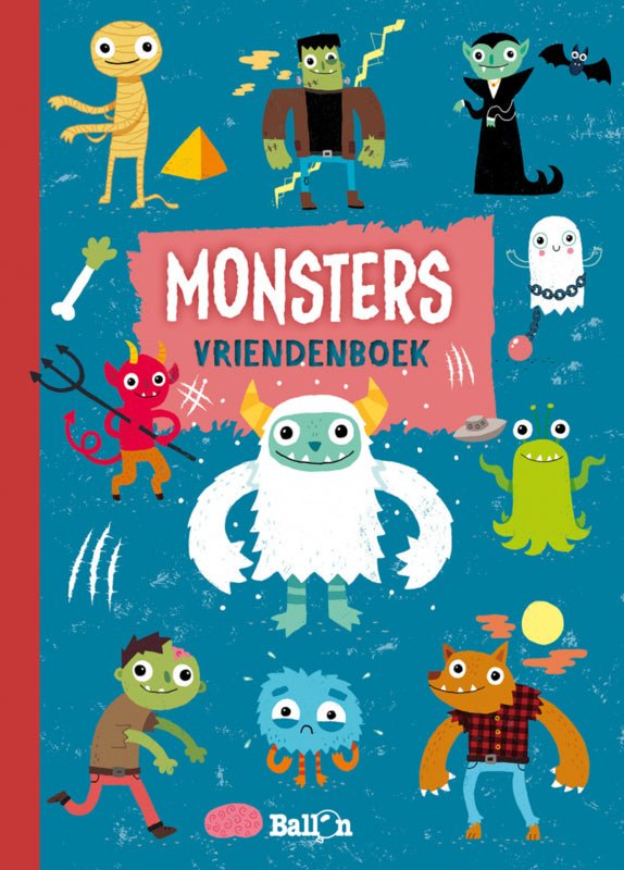 Vriendenboekje Monsters Kinderboekenland.nl
