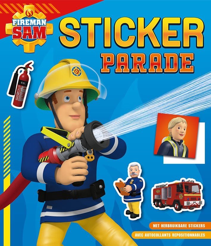 Brandweerman Sam Sticker Parade